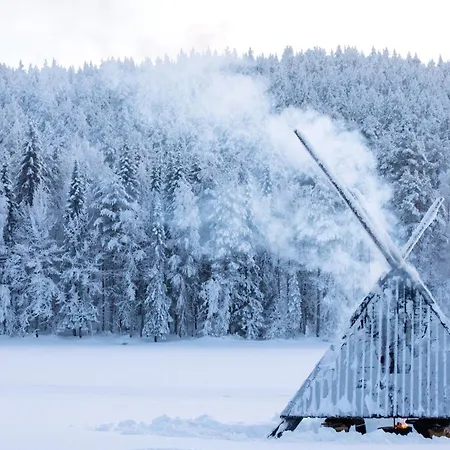 Ferienhaus Sonka Mirror House With View Rovaniemi
